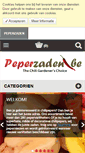 Mobile Screenshot of peperzaden.be
